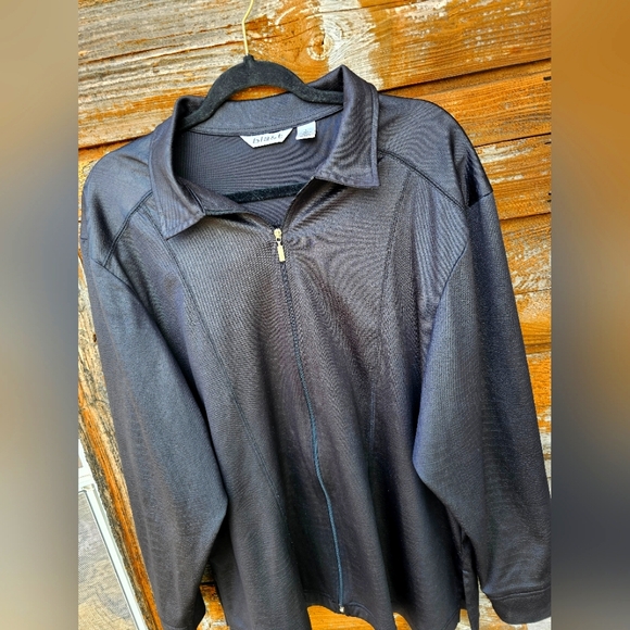 Blast Black Soft & Stretchy Animal Print Textured Zip up Jacket Blazer Coat - Picture 5 of 13